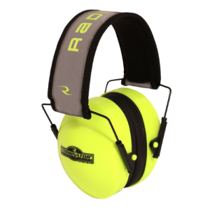 PROTECTOR AUDITIVO TIPO AUDIFONO NRR29 HI-VIZ GREEN